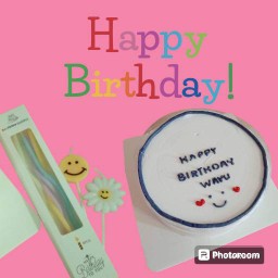 186.พร้อมส่ง10cm หรือ1ปอน น้ำเงิน