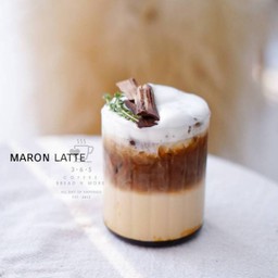 Maron latte