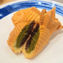 Red Bean+Green Tea Taiyaki