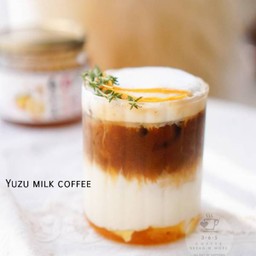 Yuzu milk Coffee