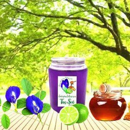 น้ำอัญชันมะนาว