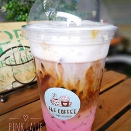 Coffee pink latte
