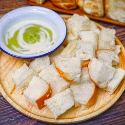 ปังนึ่งนุ่ม+ดิปสังขยา  {เลือกดิปได้ค่ะ}