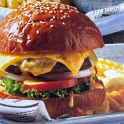 เบอร์เกอร์เนื้อบด Ground Beef Burger