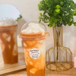 มะพร้าวปั่นนมสดชาไทย