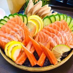 Sashimi/saba/salmon/crap stick