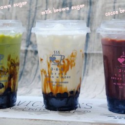 ชาเขียวบราวชูการ์ไข่มุก