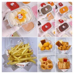 เฟรนช์ฟรายส์ นักเก็ตไก่ ชีสบอล ของทอด ขนมหวาน ทานเล่น - ประเสริฐมนูกิจ