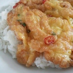 ไข่เจียวหมูสับทรงเครื่อง