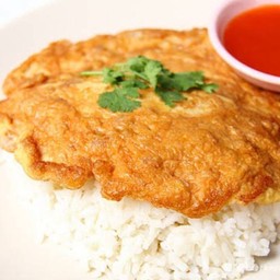 ข้าวไข่เจียวหมูสับ