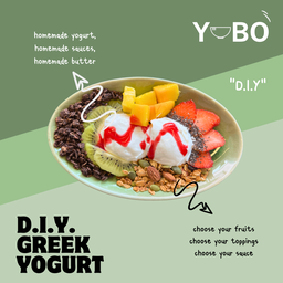 กรีกโยเกิร์ต 3 สกู๊ป (Greek yogurt 3 scoop)