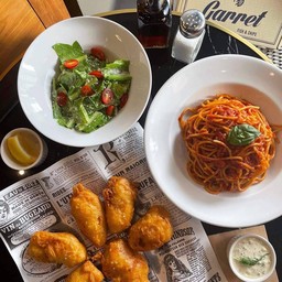 IPA-BATTERED DORY BITES & PASTA
