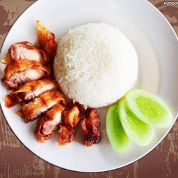 ข้าวหมูทอด