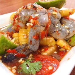 ยำกุ้งสด
