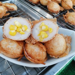 ขนมครกหน้าข้าวโพด{10คู่ } 69 บาท