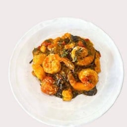 Fruit De Mare  Squid Ink Pasta 