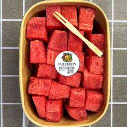 แตงโมปอกพร้อมทาน หั่นเต๋า อาหารว่างชาววัง ดับร้อนเย็นชื่นใจ หวานฉ่ำ อร่อยฟินมาก