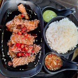 แซลม่อนดองเกาหลี ไม่มีเครื่องเคียง