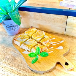 ปังปิ้ง เนยนม น้ำตาล