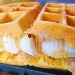 วาฟเฟิลไส้ทะลัก&เครปญี่ปุ่น( P&P bakery ) หทัยราษฎร์ มีนบุรี