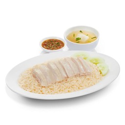 ข้าวมันไก่สูตรไหหลำ (S) - สะโพกน่อง