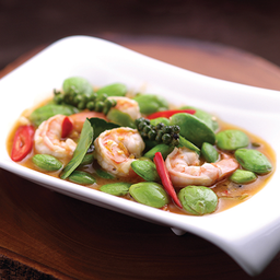 สะตอผัดกุ้ง