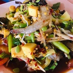 ตำป่ากุ้งสด