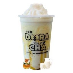 นมสดน้ำผึ้งปั่น