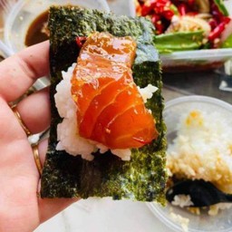 แซลมอนดอง bento