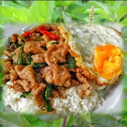 ใบหม่อนกะเพราแซ่บ ซอย7