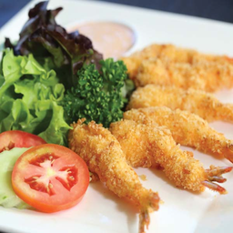 กุ้งชุบแป้งทอด