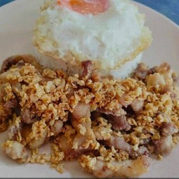 หมูทอดกระเทียม