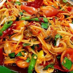 ตำหอยดอง ไม่ปลาร้า