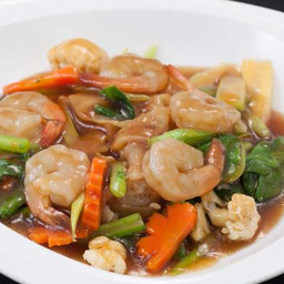 ก๋วยเตี๋ยวราดหน้ากุ้ง[เล็ก]