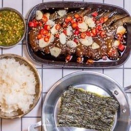 กุ้งดองซีอิ๊ว bento