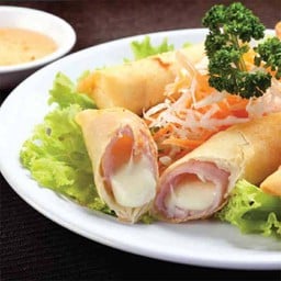 ปอเปี๊ยะแฮมชีส
