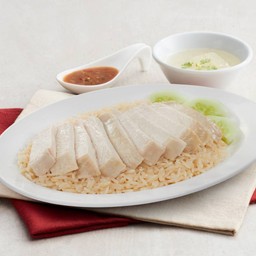 ข้าวมันไก่สูตรไหหลำ (M) - อก