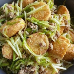 กุ่ยฉ้ายขาวเต้าหู้หมูสับ