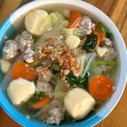 ต้มจืดเต้าหู้หมูสับ