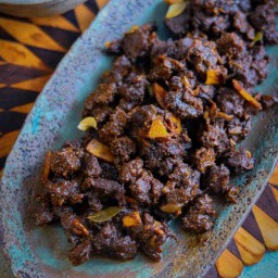 แกงคั่วเนื้อสไตล์อินเดียใต้_Beef fry