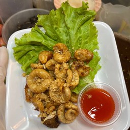 ไส้ตันทอดกระเทียม