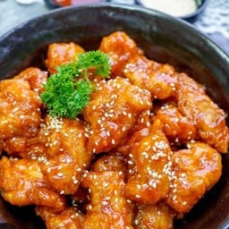ไก่กรอบซอสเกาหลี