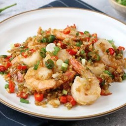 กุ้งผัดพริกเกลือ