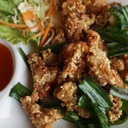 แหนมเอ็นไก่ทอด