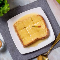 ขนมปังปิ้ง เนย นม