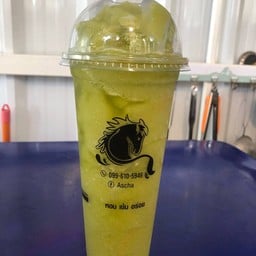 ชาเขียวบ๊วยปั่น