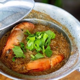 กุ้งอบวุ้นเส้น