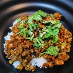 ข้าวราดหมูสับซีอิ๊ว