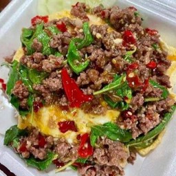 กะเพราสึ่งตึง(เชี่ยปิง)