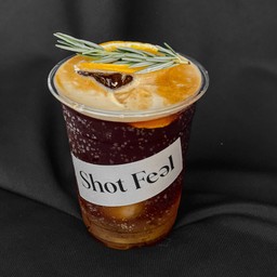 Americano honey lemon